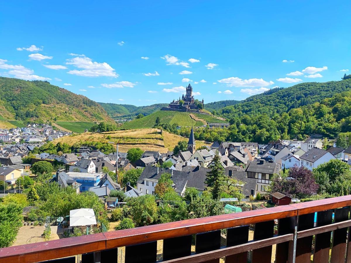 Burg Panorama Blick Moderne Zentrale Fewo 科赫姆 外观 照片